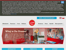 Tablet Screenshot of dagrassogroup.pl